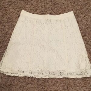 Flower Lace Skirt Abercrombie & Fitch